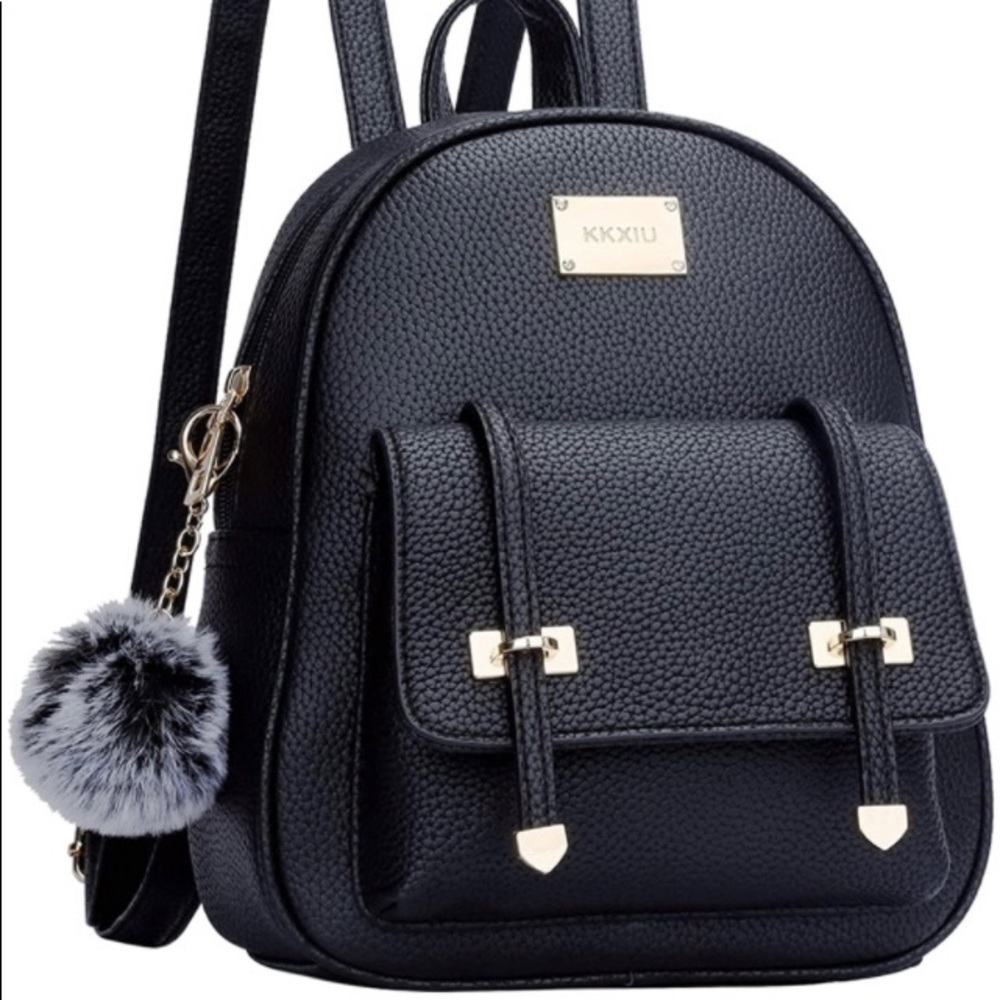 KKXIU Women Small Backpack Purse Convertible Leather Crossbody Shoulder Bag